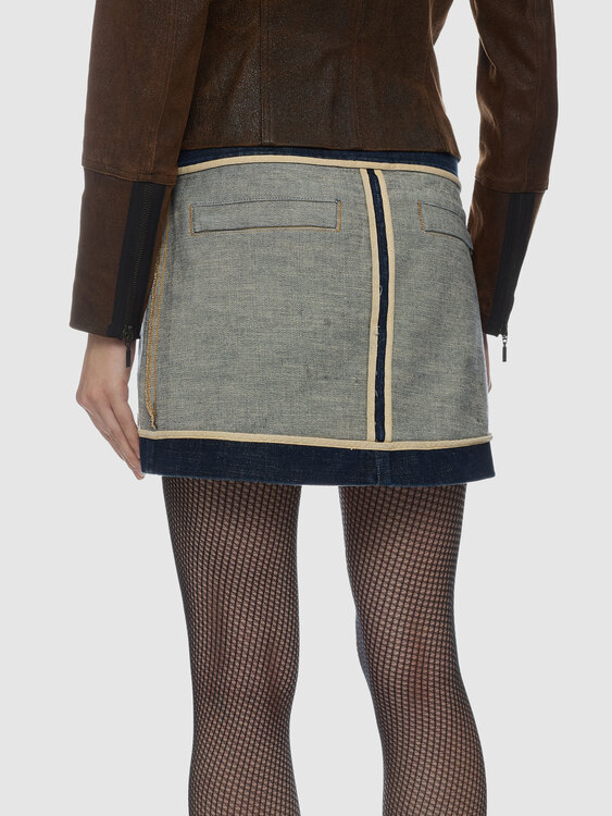 Nolita Wrap Mini Skirt 