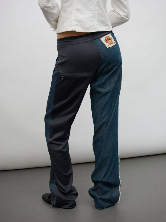 Michiko Koshino Deconstructed Jogger Jeans 
