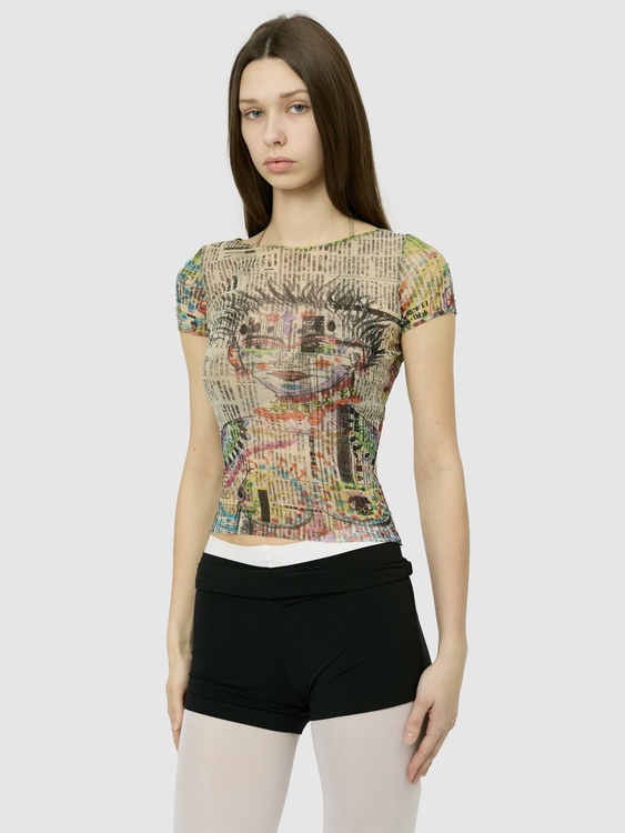 Kenzo Jeans Mesh Top 