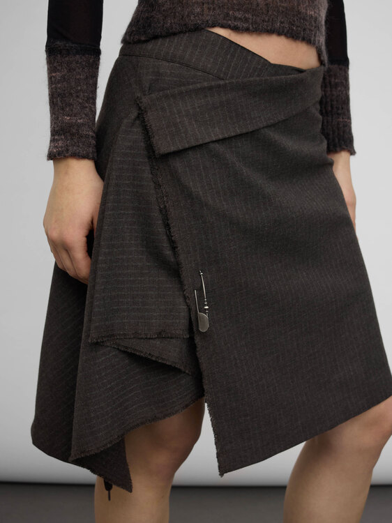 Cop Copine Asymmetrical Skirt 