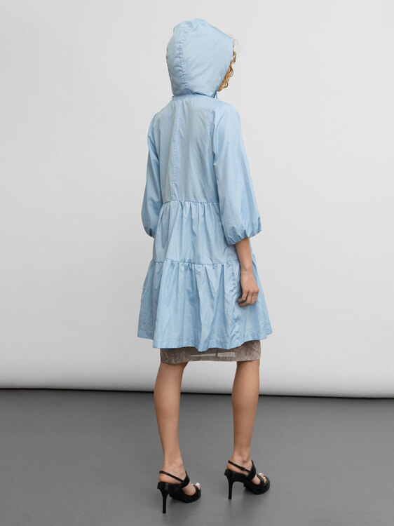 Katharine Hamnett Powder Blue Raincoat 