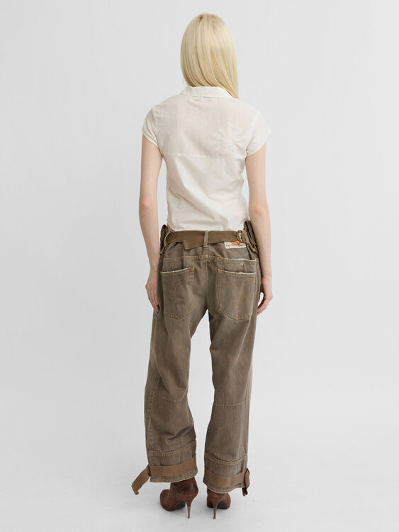 Michiko Koshino Patchwork Shirt 