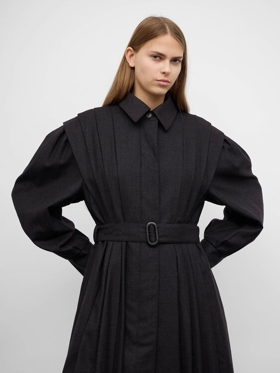Joop! Pleated Coat 