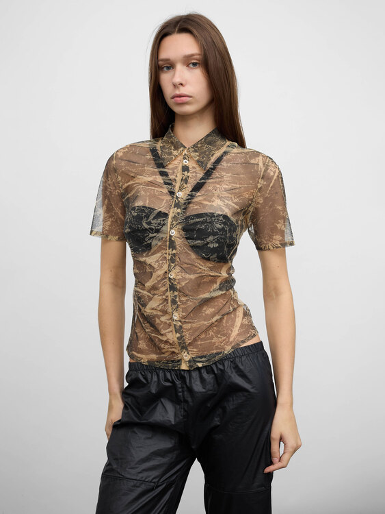 Jean Colonna Mesh Shirt 