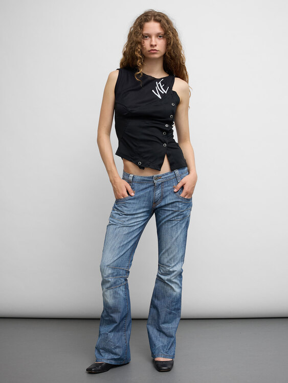 Deconstructed Sleeveless Top 