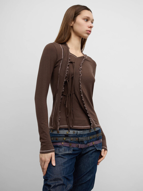 Cop Copine Asymmetrical Top 