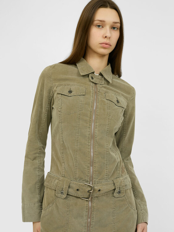 Diesel Corduroy Mini Dress 