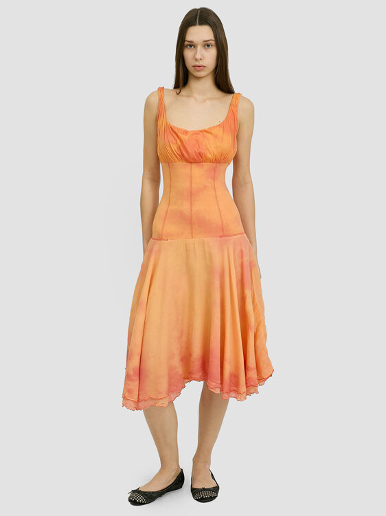 Miss Sixty Tie-Dye Bustier Dress 