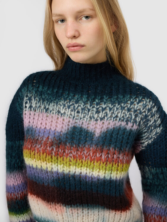 Gazebo Multicoloured Knit Jumper 