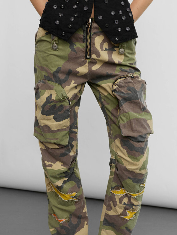 Miss Sixty Camo Trousers 