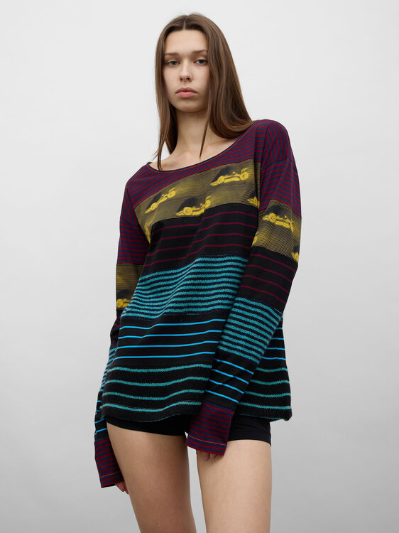 Prada Striped Jersey 