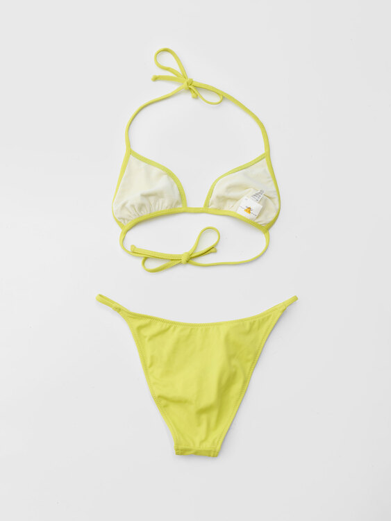 Le Perla Lime Green Bikini Set 