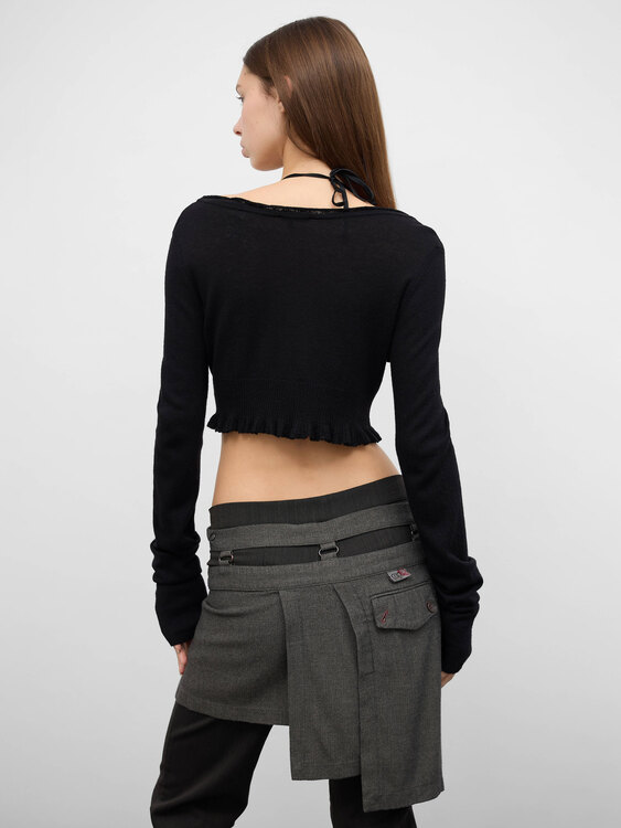 Miss Sixty Cropped Cardigan 