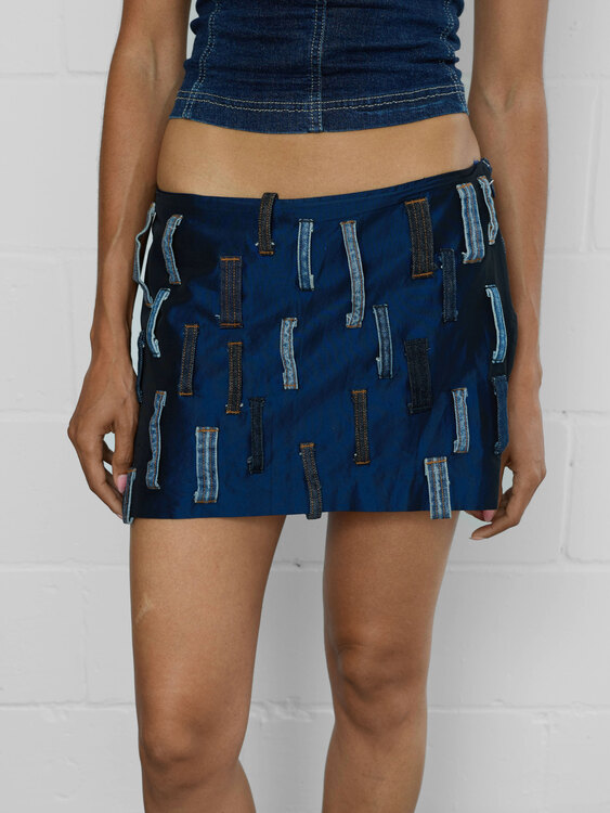 Miss Sixty Belt Loops Skirt 