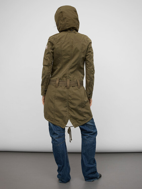 Diesel Khaki Green Coat 