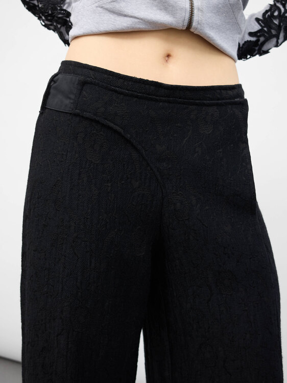 Sarah Pacini Wide Leg Trousers 