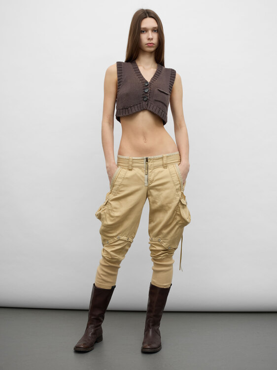 Cop Copine Cropped Vest 