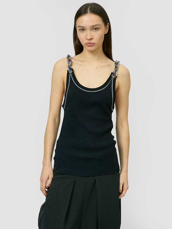 E-Play Metallic Chain Top 