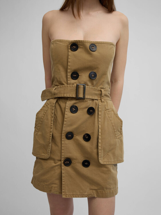 Dsquared² Strapless Dress 