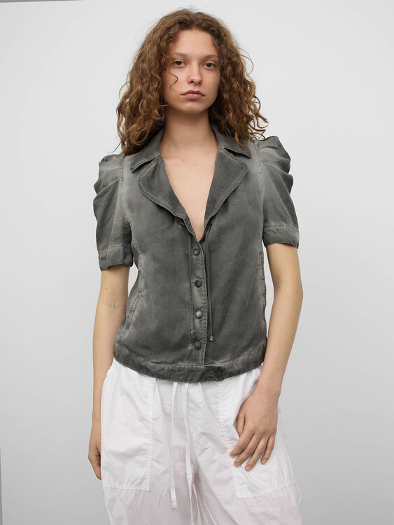 Cop Copine Acid Wash Shirt 
