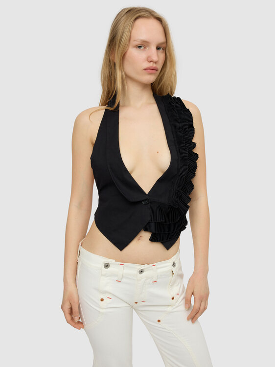 Sisley Backless Halter Top 
