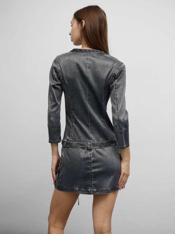 Diesel Heavy Satin Mini Dress 