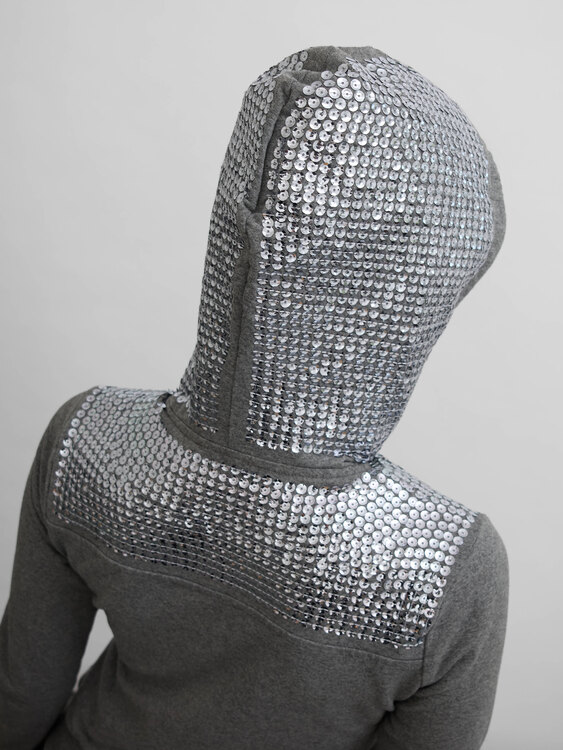 Moschino Sequin Hoodie 