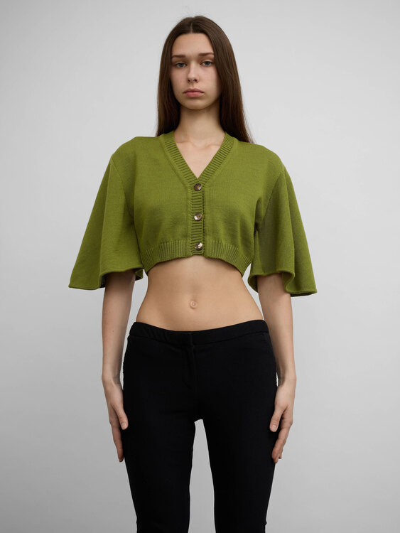 Aquagirl Cropped Cardigan 