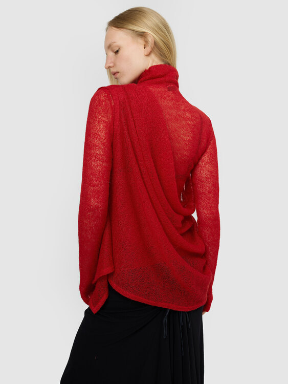 Plein Sud Red Mantle Jumper 