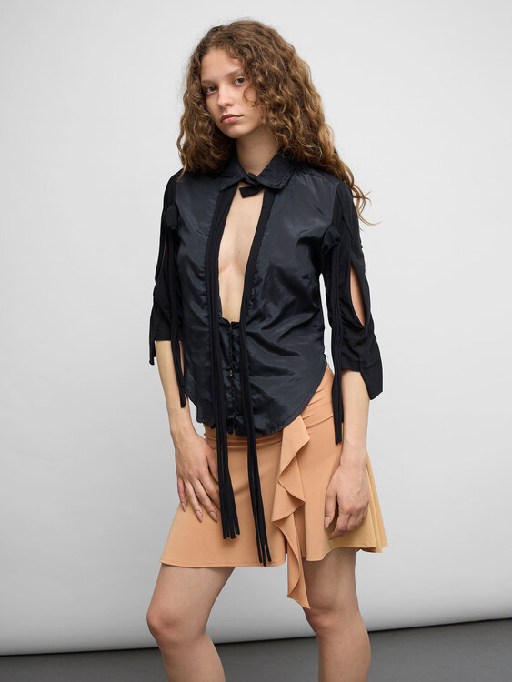E-Play Cutout Details Blouse 