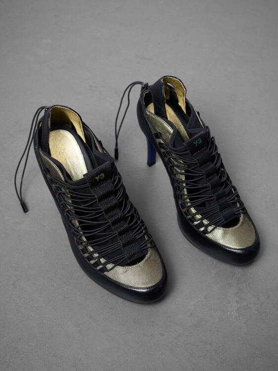 Y-3 Leather Heels 