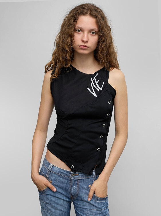 Deconstructed Sleeveless Top 