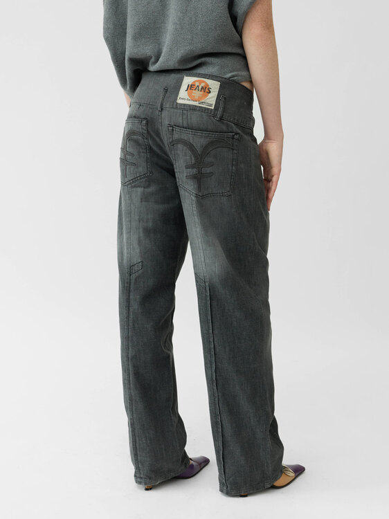 Michiko Koshino Wide Leg Jeans 