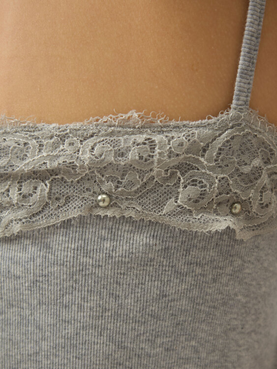 Anti-Flirt Cotton Bustier 