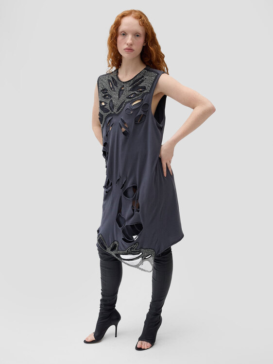 Ann-Sofie Back Cutout Dress 