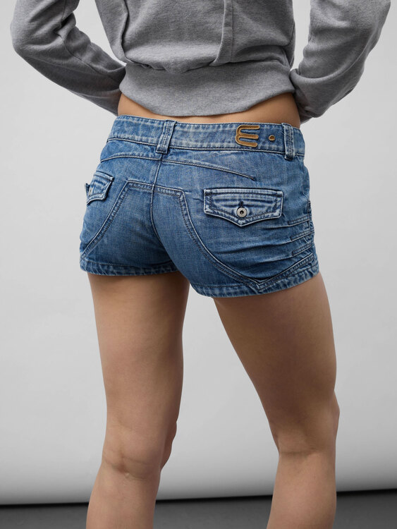 E-Play Denim Mini Shorts 