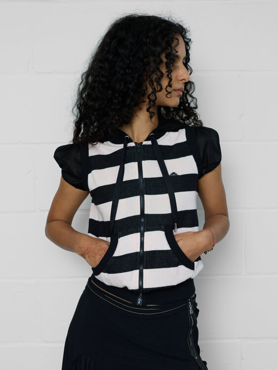 Fornarina Striped Hoodie 
