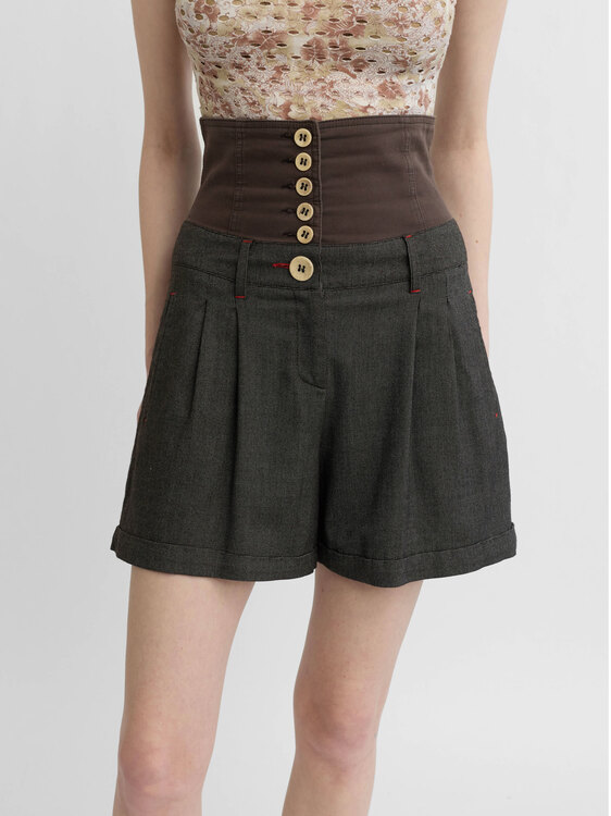 Cop Copine Corset Shorts 