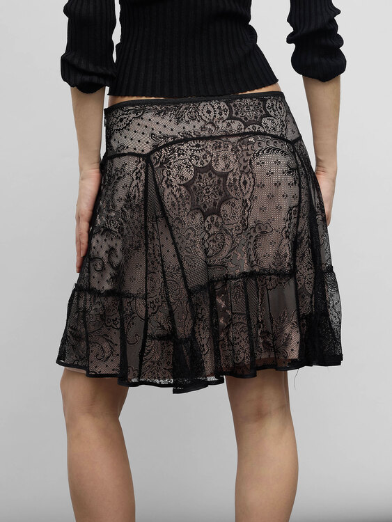 Black Lace Skirt 