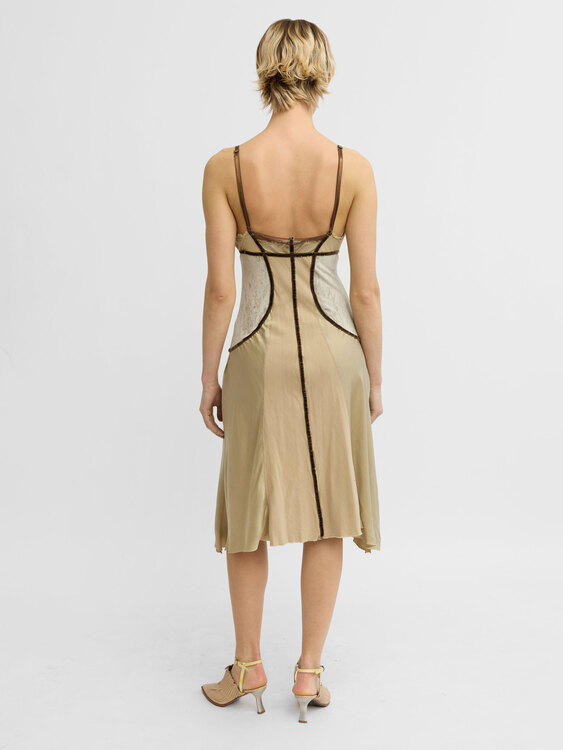 Nolita Silk Midi Dress 