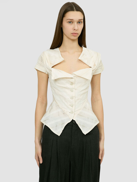 Cora Kemperman Button-Up Top 