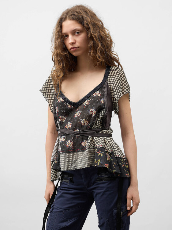 Girbaud Deconstructed Blouse 