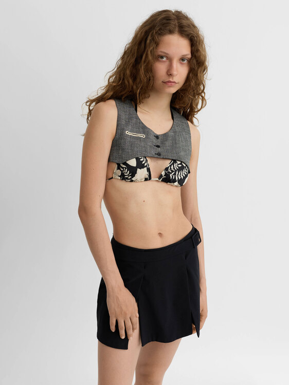 Cop Copine Cropped Vest 
