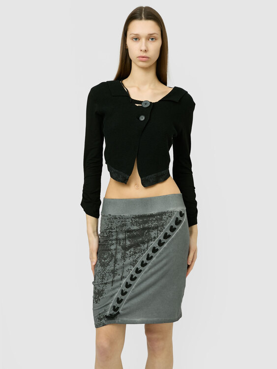 Stretchy Cotton Skirt 