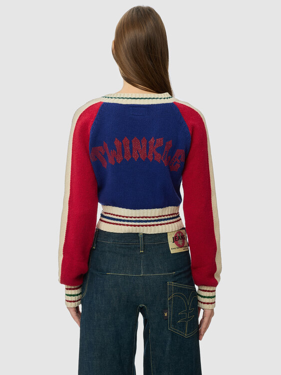 Miss Sixty Argyle Jumper 