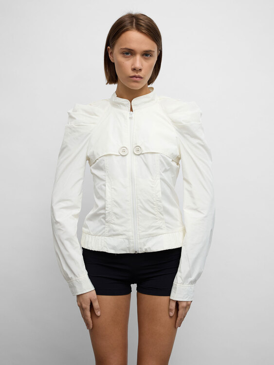 Miss Sixty White Nylon Jacket 