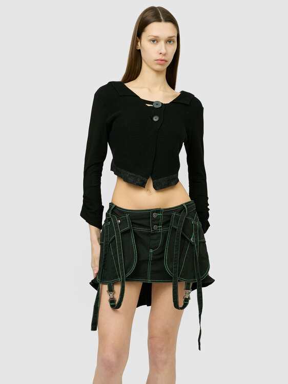 Diesel Deconstructed Skirt 