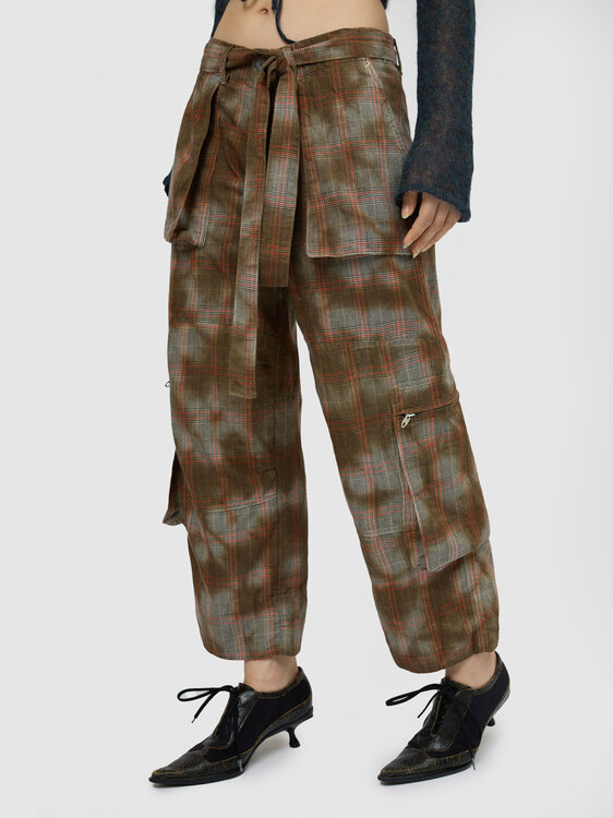 Nolita Chequered Trousers 