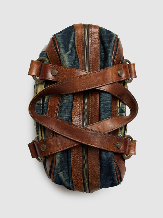 John Galliano Denim Handbag 