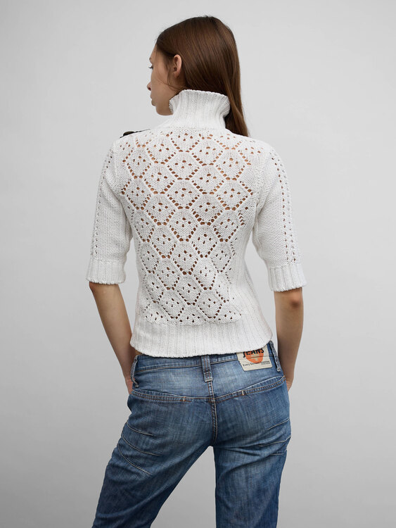 Miss Sixty Zip-Up Cardigan 